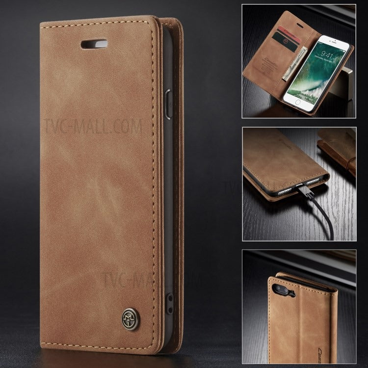 FREE SHIPPING] CaseMe Retro Leather Case For iphone Plus/8 Plus Bo