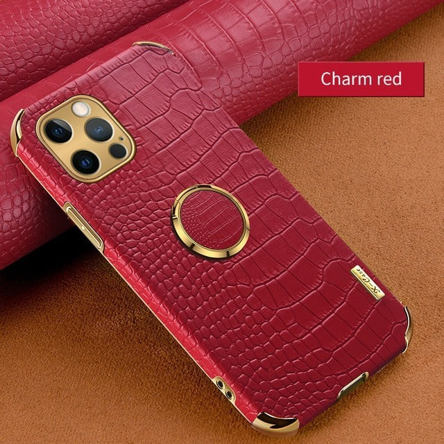 Crocodile Pattern Leather Case for iPhone 11 Pro Max