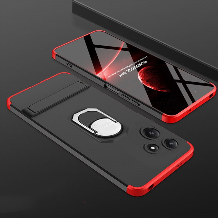 [ FREE SHIPPING] Redmi 12 - Gkk Original Shock Proof Full Protection Cover 360 Case With Ring Holder