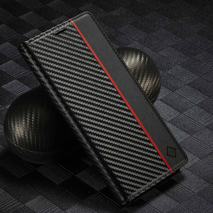 [FREE SHIPPING] CARBON FIBER BOOKLET LEATHER CASE FOR SAMSUNG S25 ULTRA
