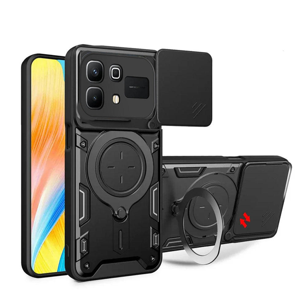 [FREE SHIPPING] METAL RING CASE FOR INFINIX NOTE 60