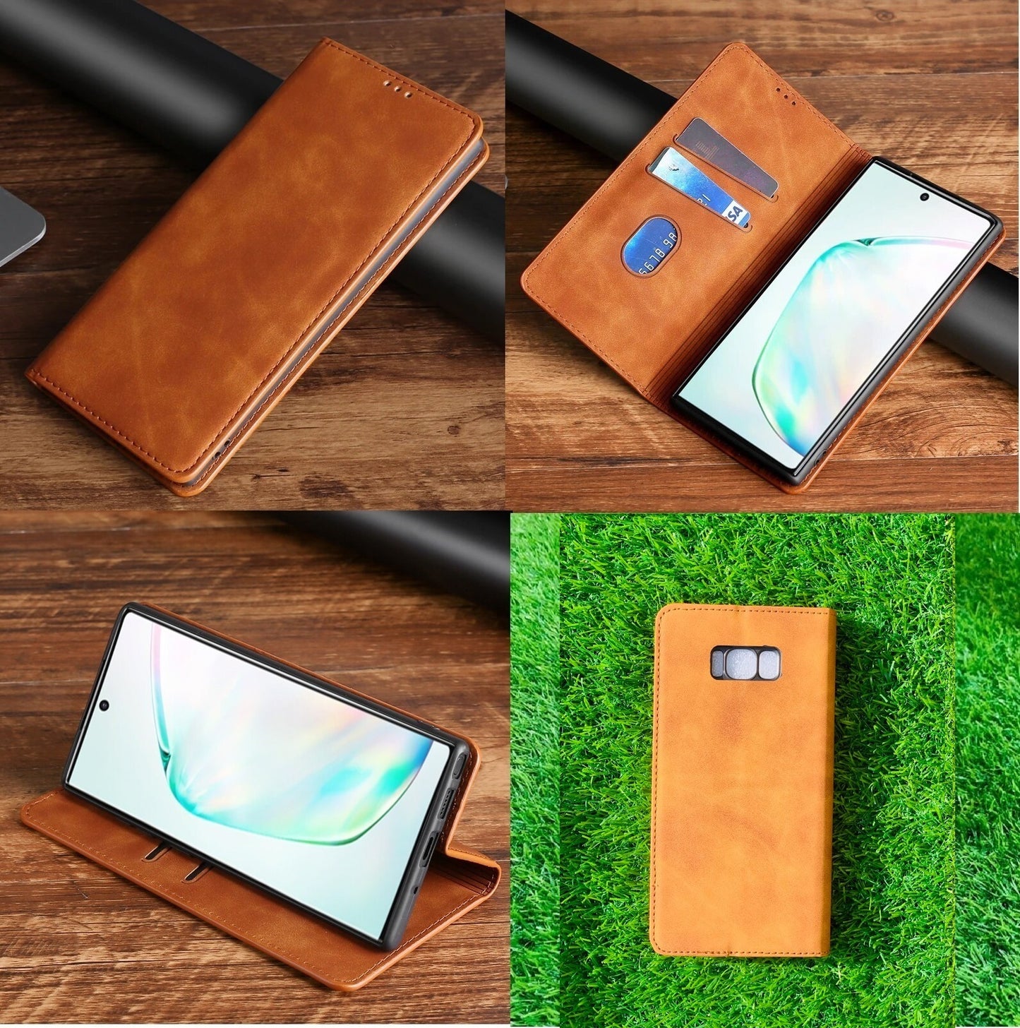 CLAIR FLIP LEATHER CASE FOR SAMSUNG MODELS