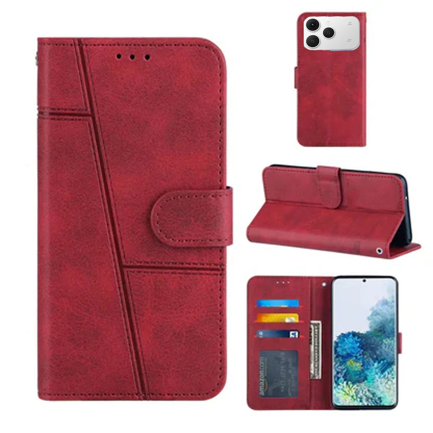[FREE SHIPPING] BOOKLET CASE FOR TECNO SPARK 40