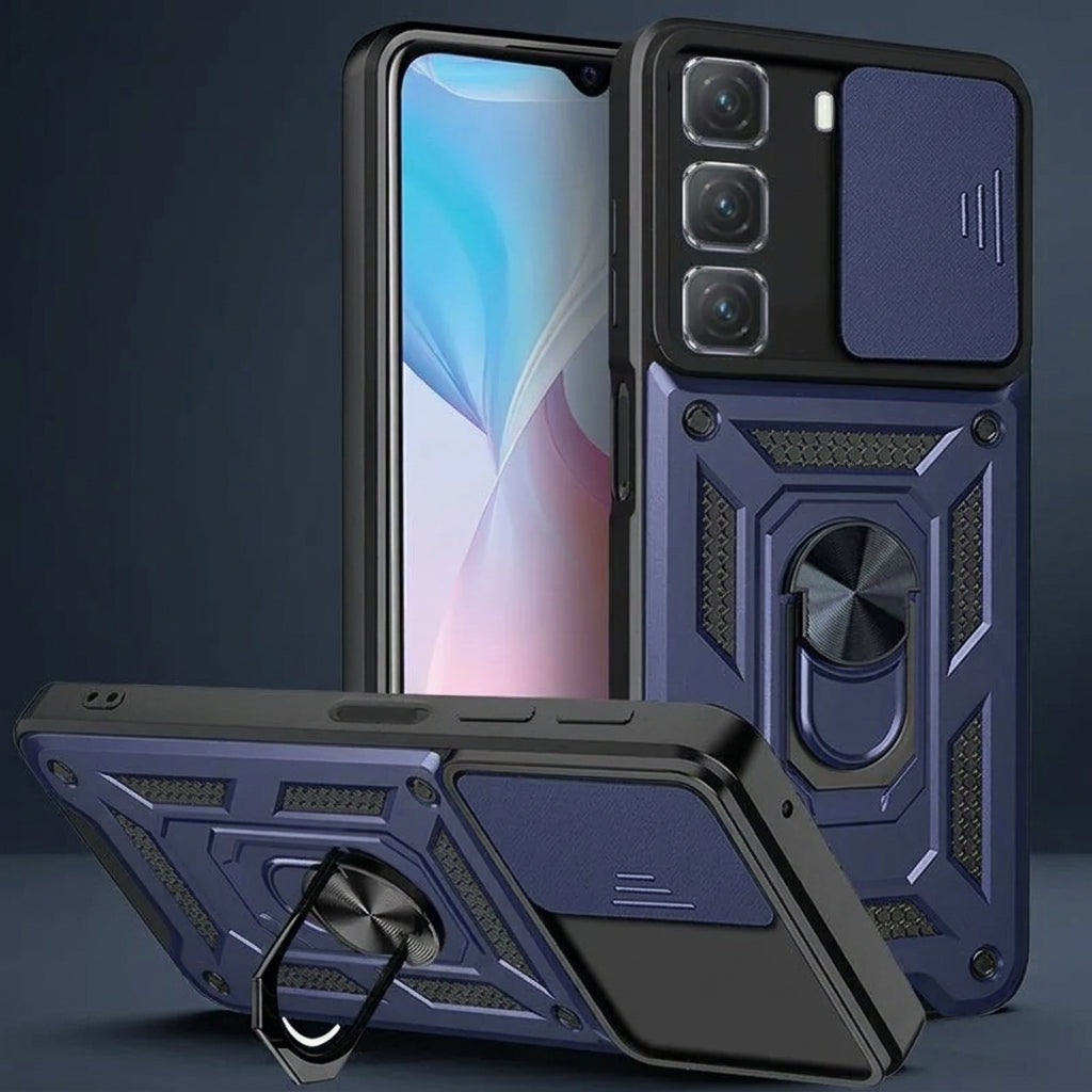 [FREE SHIPPING] ARMOR RING HOLDER CASE FOR INFINIX MODELS