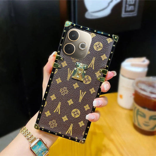 Clair.pk  [ FREE SHIPPING] LV MONOGRAM CANVAS SQUARE TRUNK DESIGN CASE FOR OPPO A5 PRO
