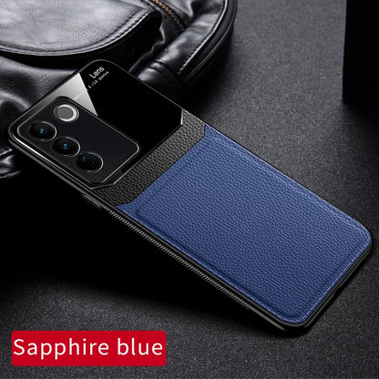 [FREE SHIPPING] LUXURY LEATHER CAE FOR VIVO V27E