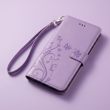 [FREE SHIPPING] BUTTERFLY FOWER LEATHER CASE FOR INFINIX MODELS