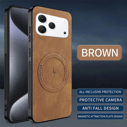 [FREE SHIPPING] SLIM MAGSAFE LEATHER CASE FOR TECNO SPARK 50