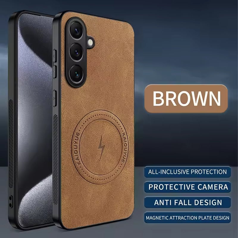 [FREE SHIPPING] SLIM MAGSAFE LEATHER CASE FOR SAMSUNG A17