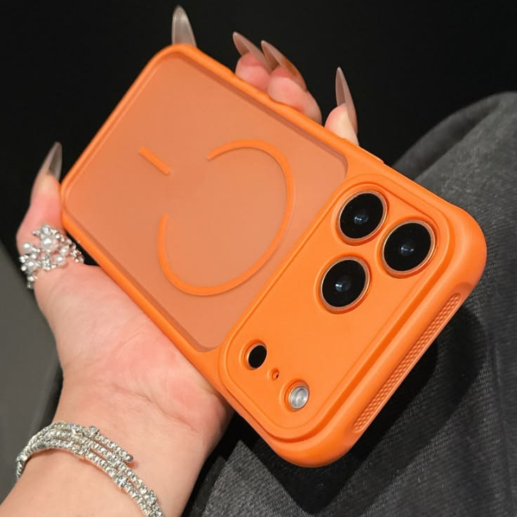 [FREE SHIPPING] LUXURY ORANNGE FORESTED MAGSAFE CASE FOR IPHONE 17 PRO MAX