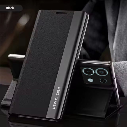 [FREE SHIPPING] CLASSIC BUSINESS FLIP CASE FOR REDMI NOTE 13 PRO