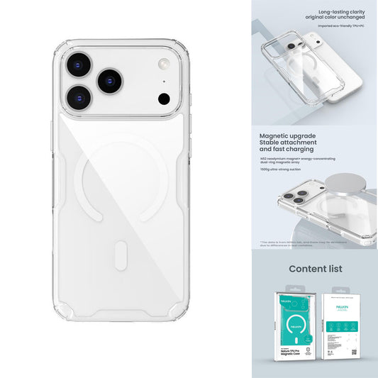 [ FREE SHIPPING] Nillkin Nature Pro Series TPU case for iPhone 17 Pro max