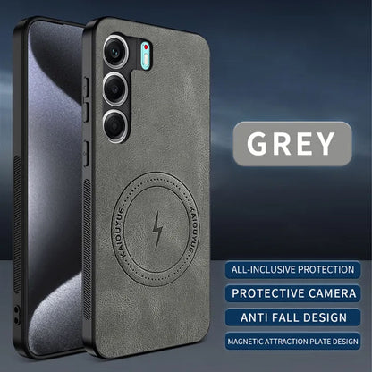 [FREE SHIPPING] SLIM MAGSAFE LEATHER CASE FOR TECNO CAMON 40/TECNO CAMON 40 PRO