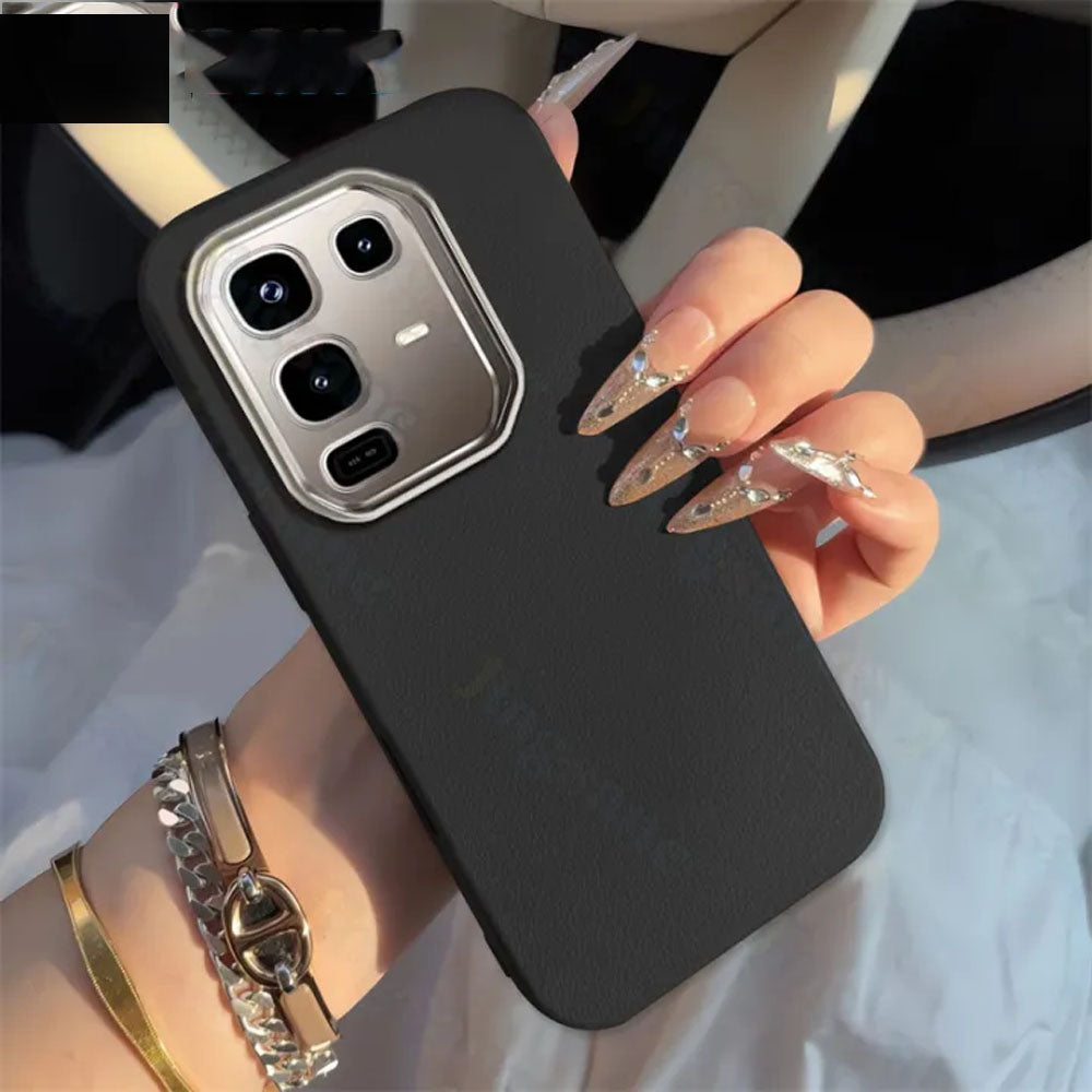 [FREE SHIPPING] MATTE LEATHER TEXTURED SKIN SLIM CASE FOR INFINIX NOTE 50