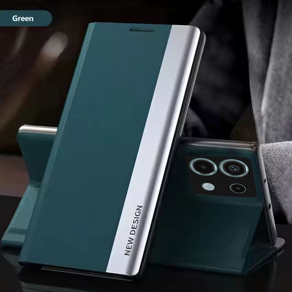 [FREE SHIPPING] CLASSIC BUSINESS FLIP CASE FOR REDMI NOTE 13 PRO