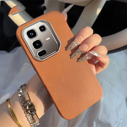 [FREE SHIPPING] MATTE LEATHER TEXTURED SKIN SLIM CASE FOR INFINIX NOTE 50 PRO