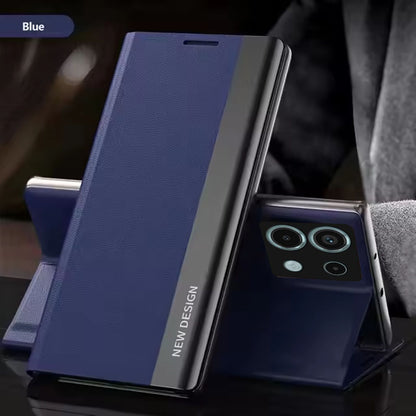 [FREE SHIPPING] CLASSIC BUSINESS FLIP CASE FOR REDMI NOTE 13 PRO