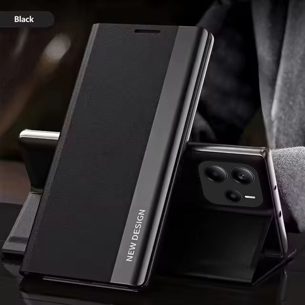 [FREE SHIPPING] CLASSIC BUSINESS FLIP CASE FOR  REDMI NOTE 14