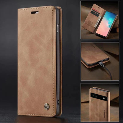 [FREE SHIPPING] CASEME FLIP LEATHER CASE FOR GOOGLE PIXEL MODELS