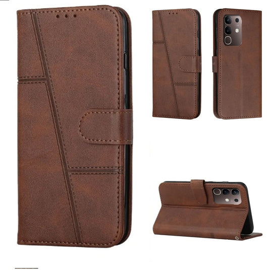 [FREE SHIPPING] BOOKLET LEATHER CASE FOR VIVO Y29