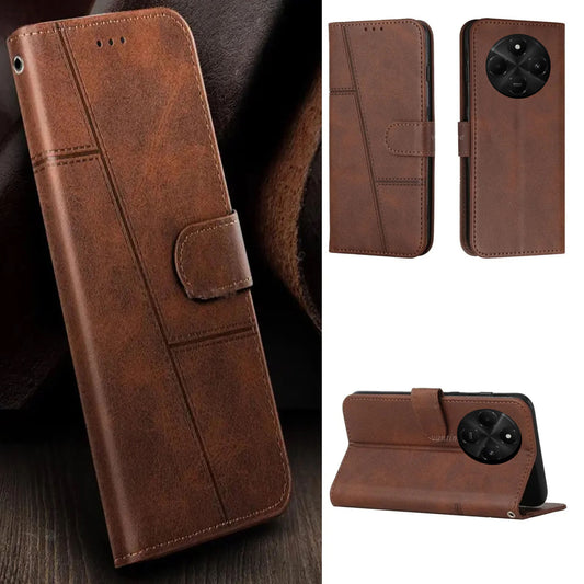 [FREE SHIPPING] BOOKLETLEATHER CASE FOR XIAOMI POCO C75