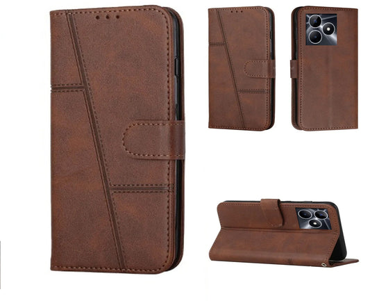[FREE SHIPPING] BOOKLET CASE FOR REALME NOTE 50/C53/C51