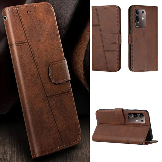 [FREE SHIPPING] BOOKLET LEATHER CASE FOR VIVO Y29
