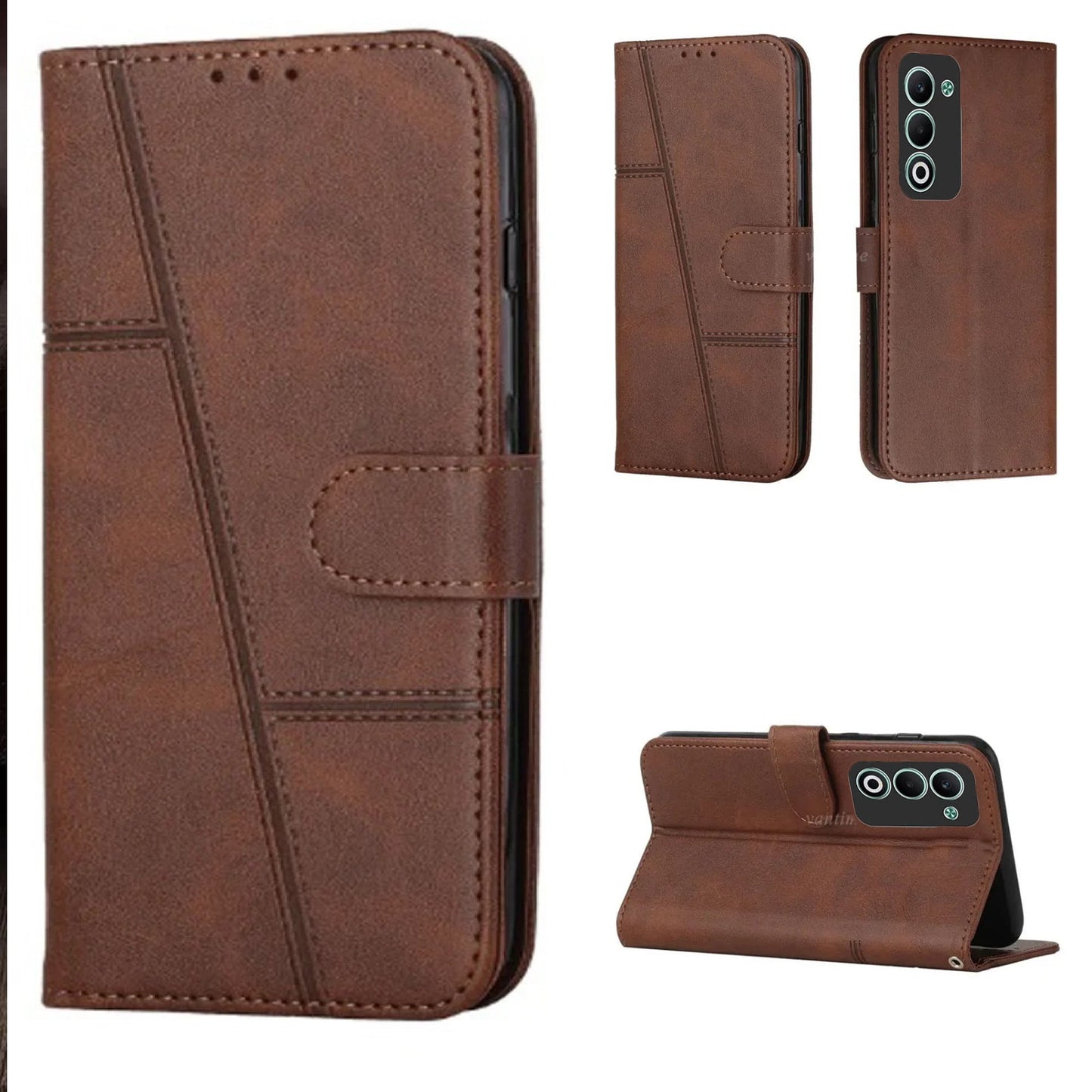 [FREE SHIPPING] BOOKLET LEATHER CASE FOR OPPO A5 2025