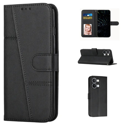 [FREE SHIPPING] BOOKLET LEATHER CASE FOR VIVO Y31D