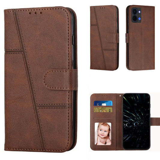 [FREE SHIPPING] BOOKLET LEATHER CASE FOR TECNO SPARK GO 3