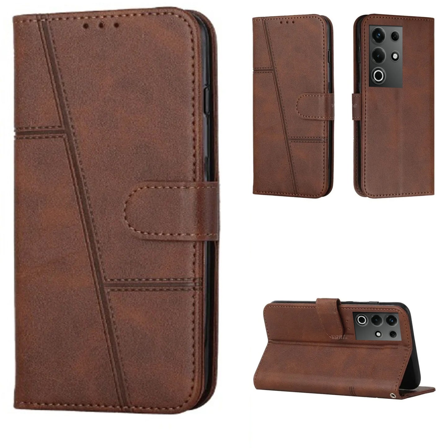[FREE SHIPPING] BOOKLET LEATHER CASE FOR ITEL S25 ULTRA