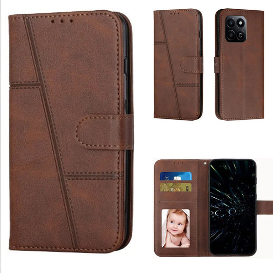 [FREE SHIPPING] BOOKLET FLIP LEATHER CASE FOR HONOR X7c