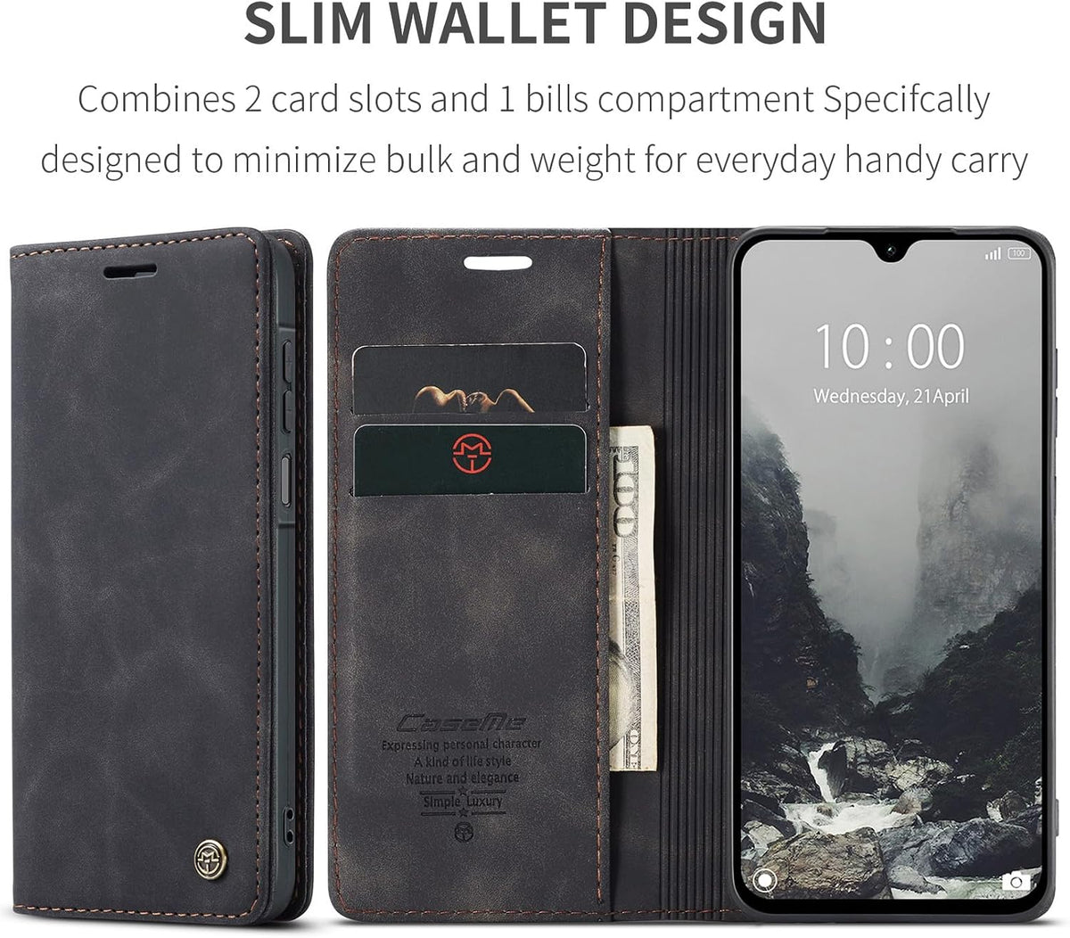 [FREE SHIPPING] CASEME FLIP LEATHER CASE FOR SAMSUNG A27