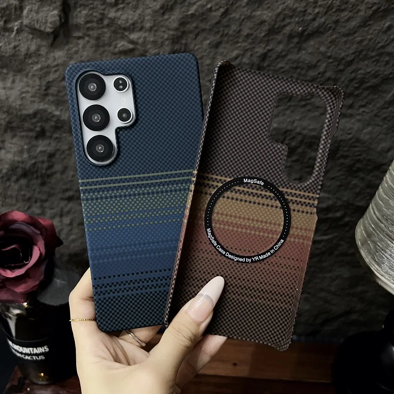 [FREE SHIPPING] WOVEN THIN MAGSAFE CARBON FIBER CASE FOR SAMSUNG GALAXY S26 ULTRA