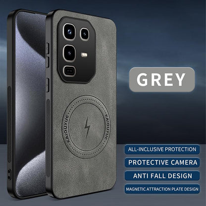 [FREE SHIPPING] SLIM MAGSAFE LEATHER CASE FOR INFINIX NOTE 50 PRO