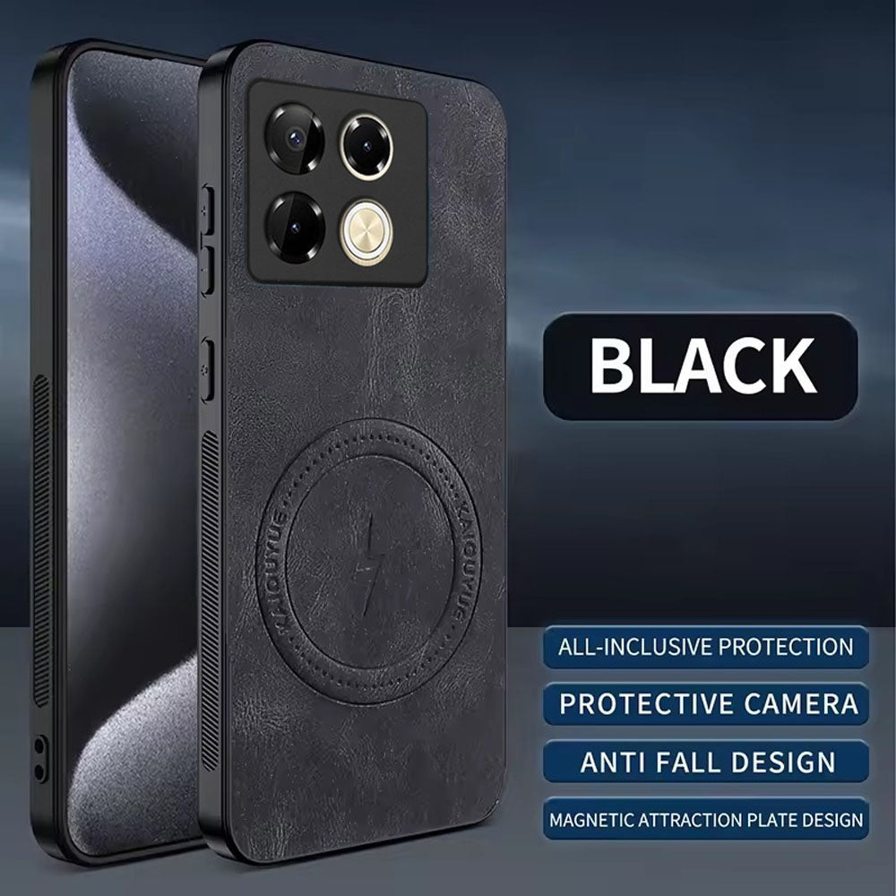 [FREE SHIPPING] SLIM MAGSAFE LEATHER CASE FOR INFINIX NOTE 40