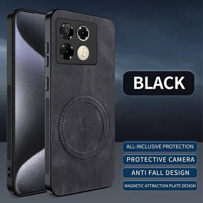 [FREE SHIPPING] SLIM MAGSAFE LEATHER CASE FOR INFINIX NOTE 40