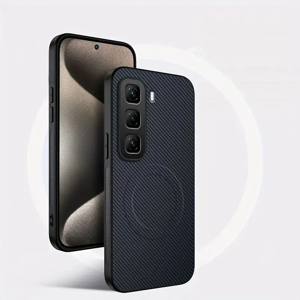 [FREE SHIPPING] CARBON FIBER CASE FOR INFINIX HOT 50 PRO PLUS