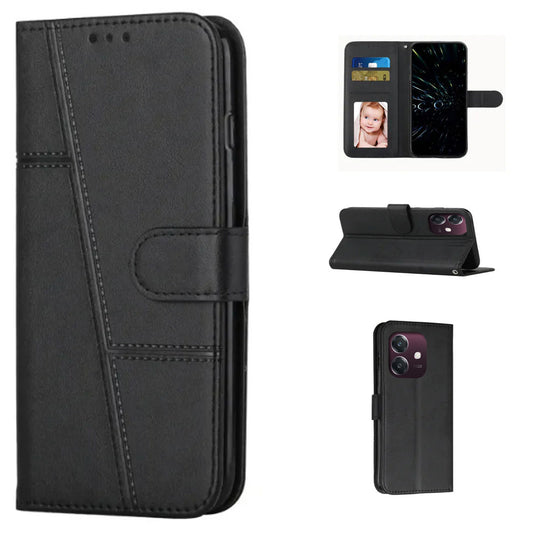 [FREE SHIPPING] BOOKLET LEATHER CASE FOR OPPO A3X