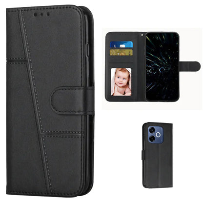 [FREE SHIPPING] BOOKLET LEATHER CASE FOR OPPO A6s PRO