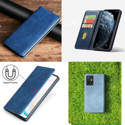 [FREE SHIPPING] LUXURY RETRO STAND FLIP LEATHER WALLET CASE FOR VIVO Y55 5G