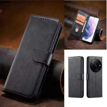 [FREE SHIPPING] BOOKLET LEATHER  CASE FOR REDMI A3