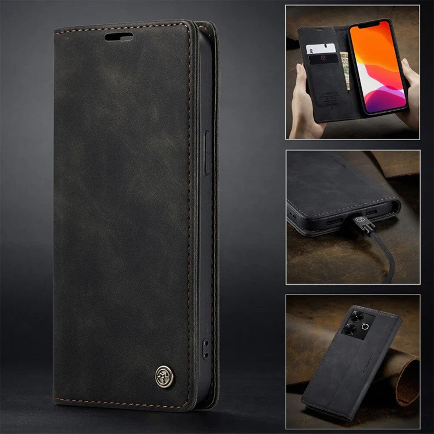 [FREE SHIPPING] CASEME FLIP CASE FOR REDMI 13