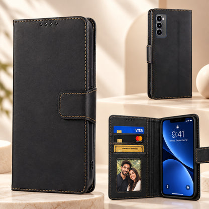 [FREE SHIPPING] FLIP LEATHER CASE FOR ITEL CITY 100