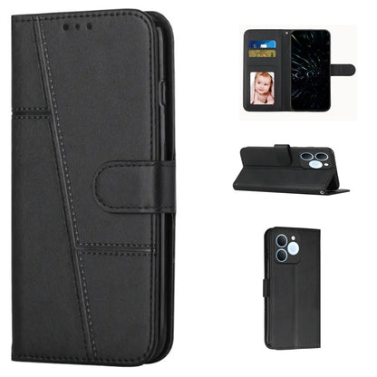 [FREE SHIPPING] BOOKLET LEATHER CASE FOR REALME NOTE 70