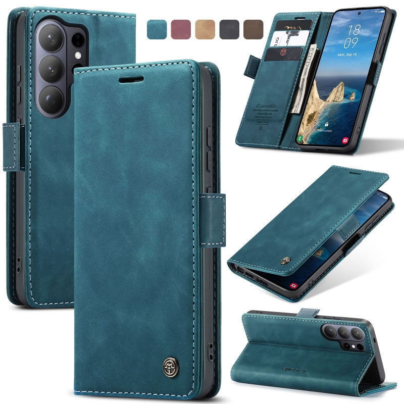[FREE SHIPPING] CASEME FLIP LEATHER CASE WITH CARD SLOTS FOR SAMSUNG S26 ULTRA