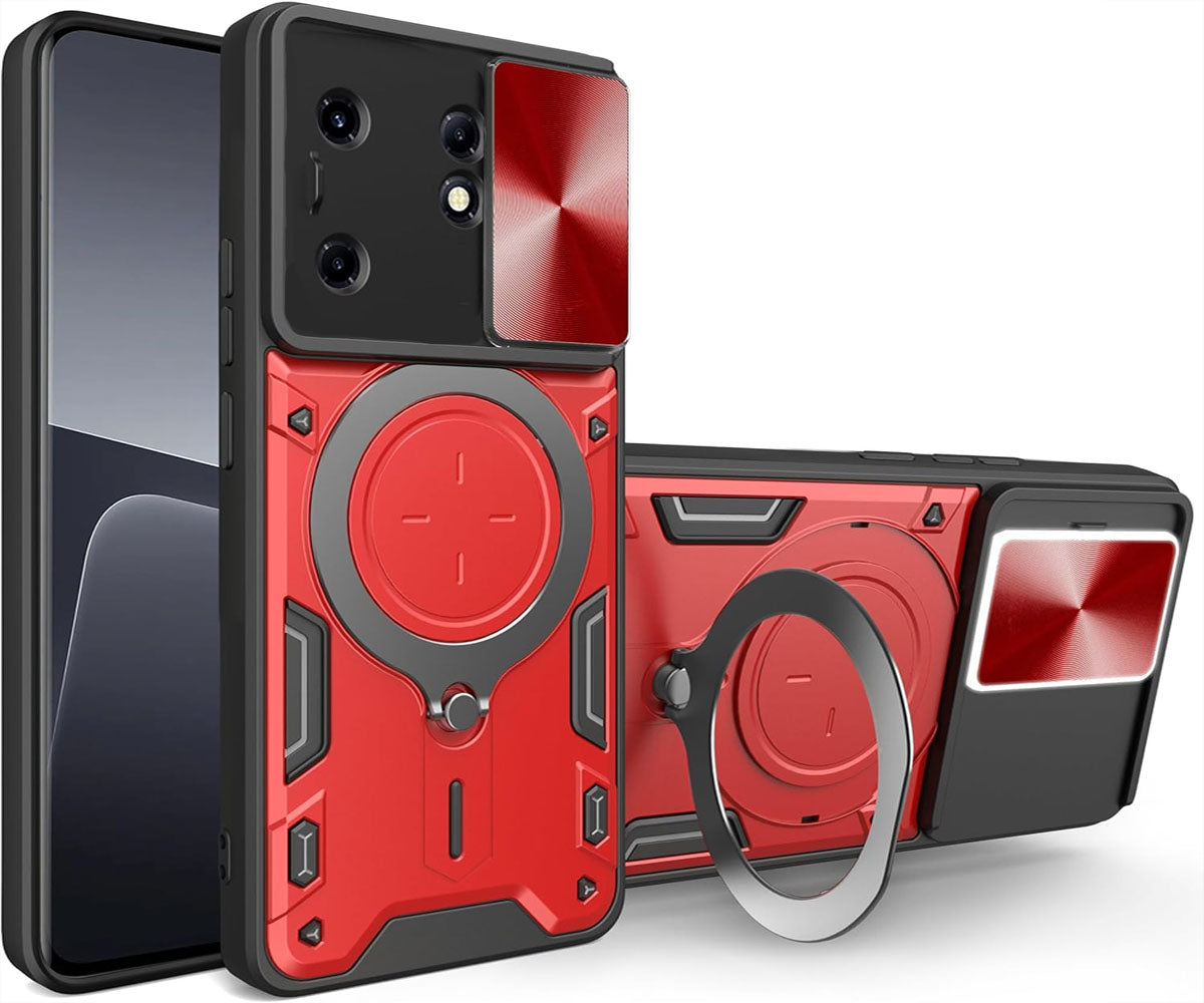 [FREE SHIPPING] METAL RING CASE FOR INFINIX  MODELS