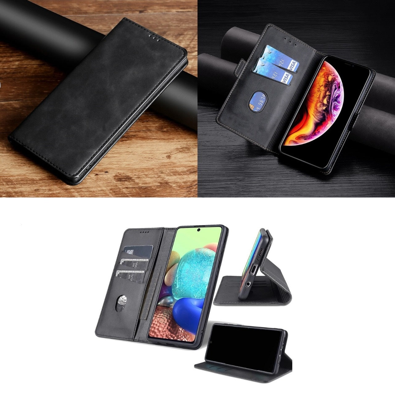 CLAIR FLIP LEATHER CASE FOR VIVO MODELS