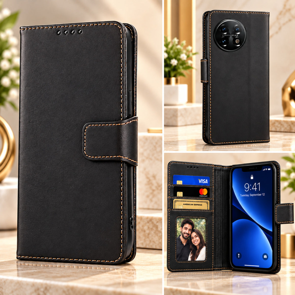 [FREE SHIPPING] FLIP LEATHER CASE FOR ONEPLUS 11