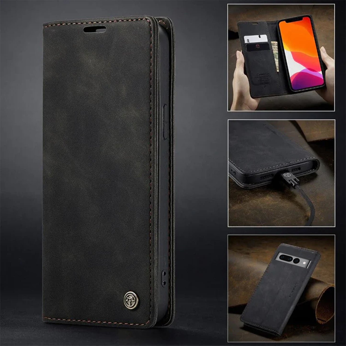 [FREE SHIPPING] CASEME FLIP CASE FOR GOOGLE PIXEL 7 PRO